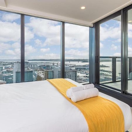 Magnificent Skytower, Sea, Habour View In Cbd Auckland Exterior foto