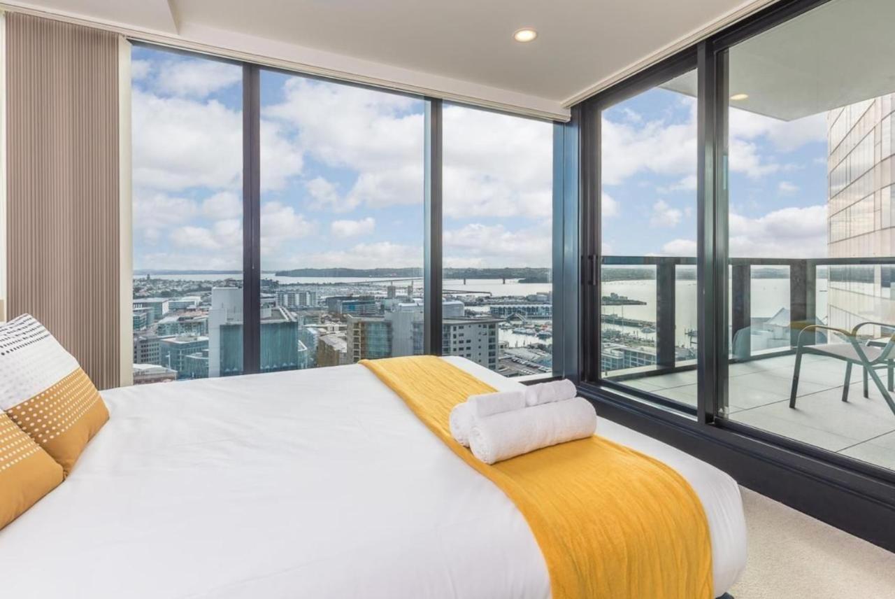 Magnificent Skytower, Sea, Habour View In Cbd Auckland Exterior foto